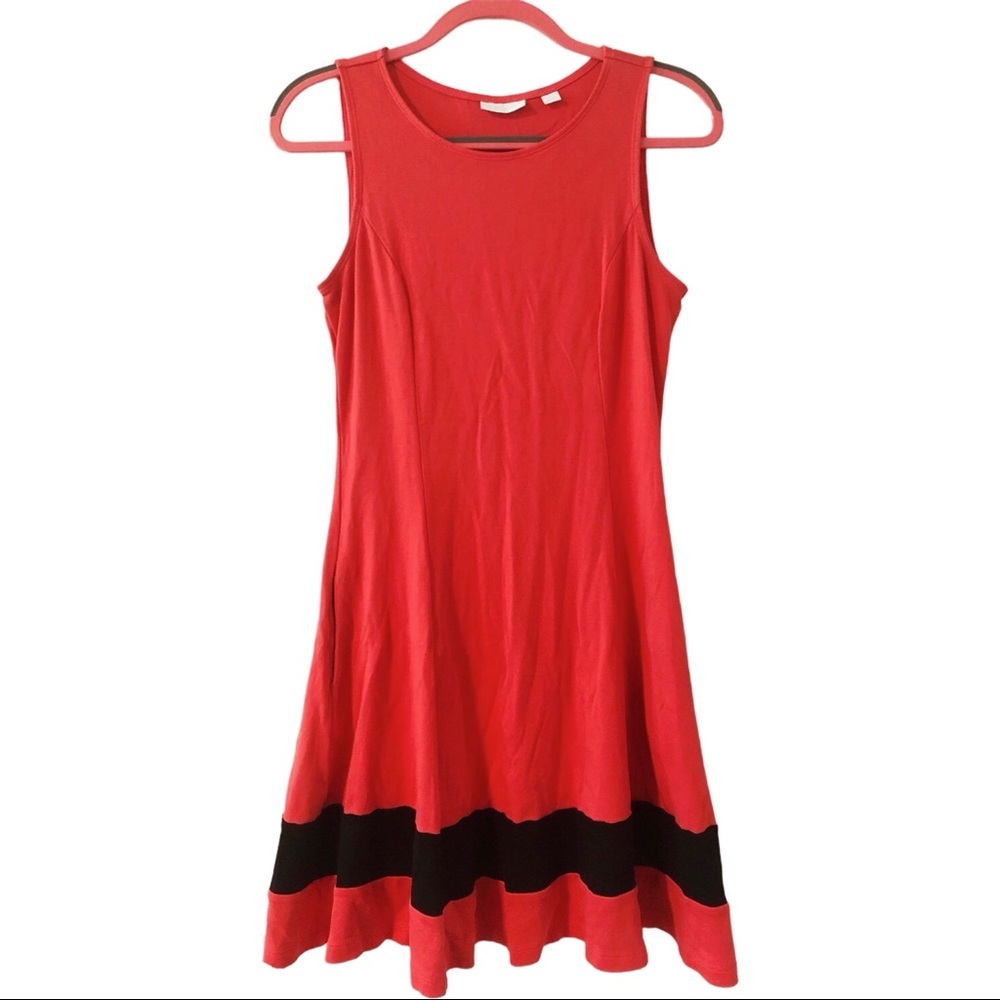 NY&C dress with black stripe